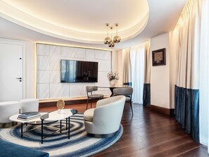 Suite – president, 1 kingsize-seng | Sengetøy av topp kvalitet, dundyner og senger med Select Comfort-madrass