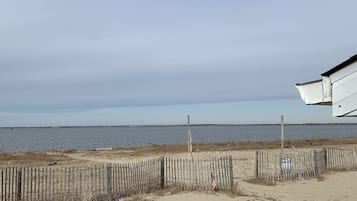 On the beach