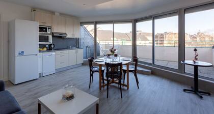 Le Mancini - Appt 1 chambre avec Parking et Terrasse