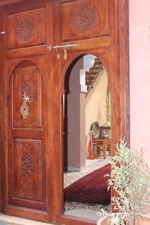 Fassade der Unterkunft