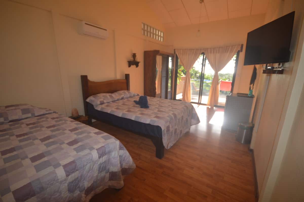 Double Deluxe Room, Seaview and Patio