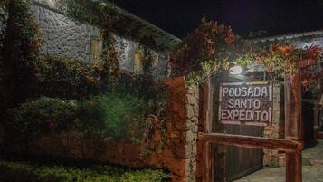 Front of property - evening/night