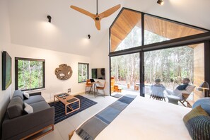 1 bedroom, iron/ironing board, travel crib, WiFi