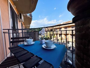 Comfort Double Room | Terrace/patio - New Naxos Village (Giardini Naxos)