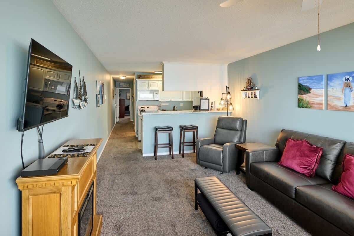 Televisie en een kantoor