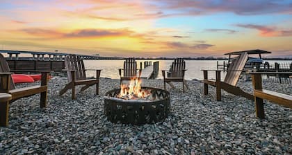 Sunset Beach am kleinen See Butte Des Morts - EAA, Packer Games, Country Fest