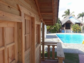 Indoor pool, outdoor pool
