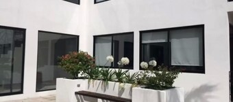 Stay in a luxury one floor apartment, everything in walk distance. Pet friendly