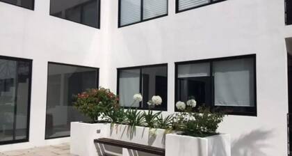 Stay in a luxury one floor apartment, everything in walk distance. Pet friendly