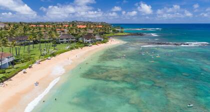 Luxury Poipu Beach House Sleeps 8 with Central AC
