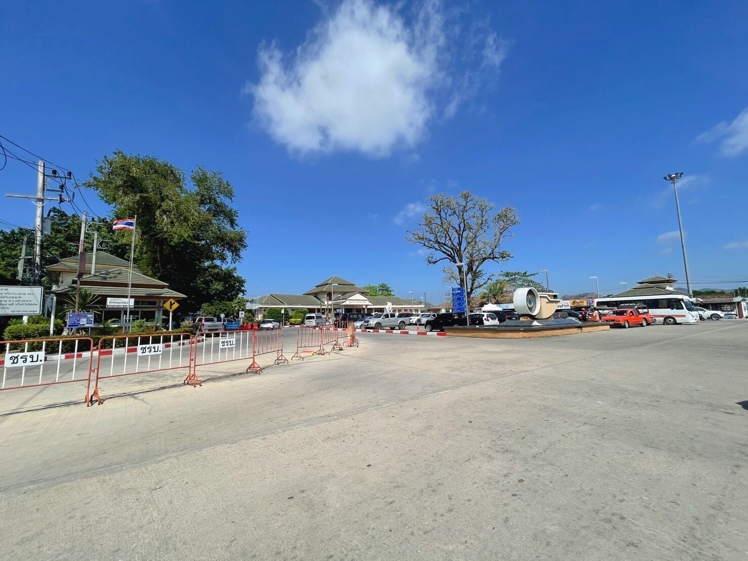 วิวภาคพื้นจากที่พัก