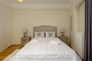 2 chambres, fer et planche Ă repasser, Wi-Fi, literie fournie