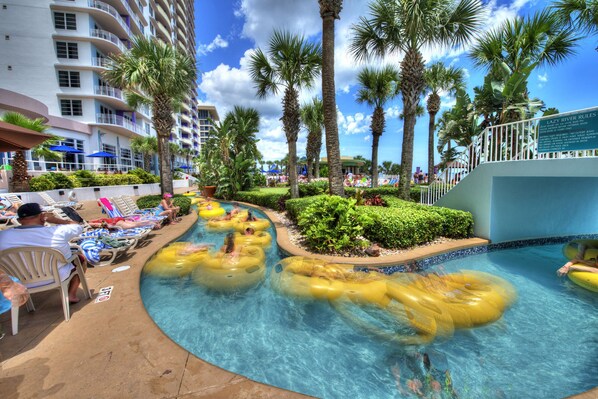Indoor pool, a heated pool - Wyndhams Ocean Walk 2/2 Bedroom    (Daytona Beach)