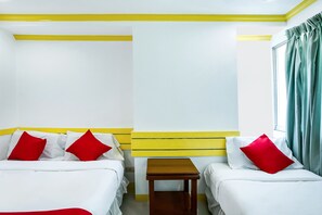 Kamar Triple Standar | Wi-Fi gratis dan seprai linen
