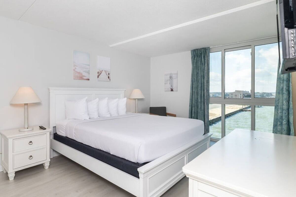 Premium-Apartment, 2 Schlafzimmer, Balkon, Buchtblick
