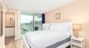 Premium Condo, 3 Bedrooms, Bay View | Blackout curtains, iron/ironing board, free WiFi, bed sheets - Bay Club Resort by Coolvacay (Ocean City)