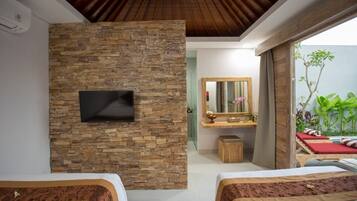 别墅, 2 间卧室, 私人游泳池 | 1 多间卧室、高档床上用品、迷你吧、客房内保险箱