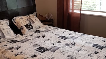1 chambre, fer et planche Ă repasser, Wi-Fi gratuit, draps fournis