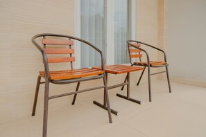 Área de estar no saguão