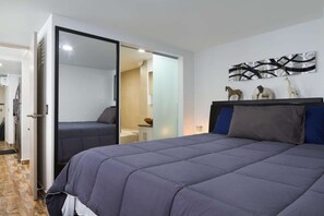 1 Schlafzimmer, Schreibtisch, Bügeleisen/Bügelbrett, WLAN