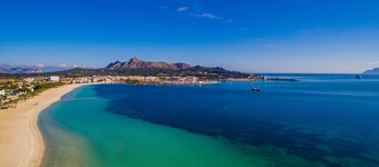 Villa Montelo holiday rental with private pool near the beach.