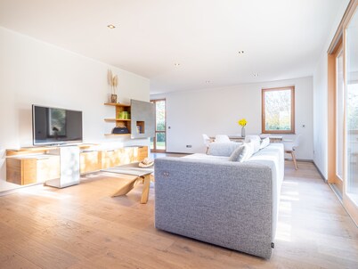 Exclusive holiday home, 140 sqm, 4 rooms, 2 bathrooms, kitchen, fireplace