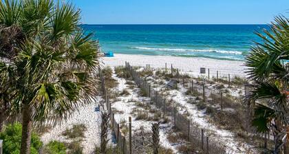 Directly on the Beach~Private Sun Deck~Outdoor Shower~Jetted Tub~Covered Balcony