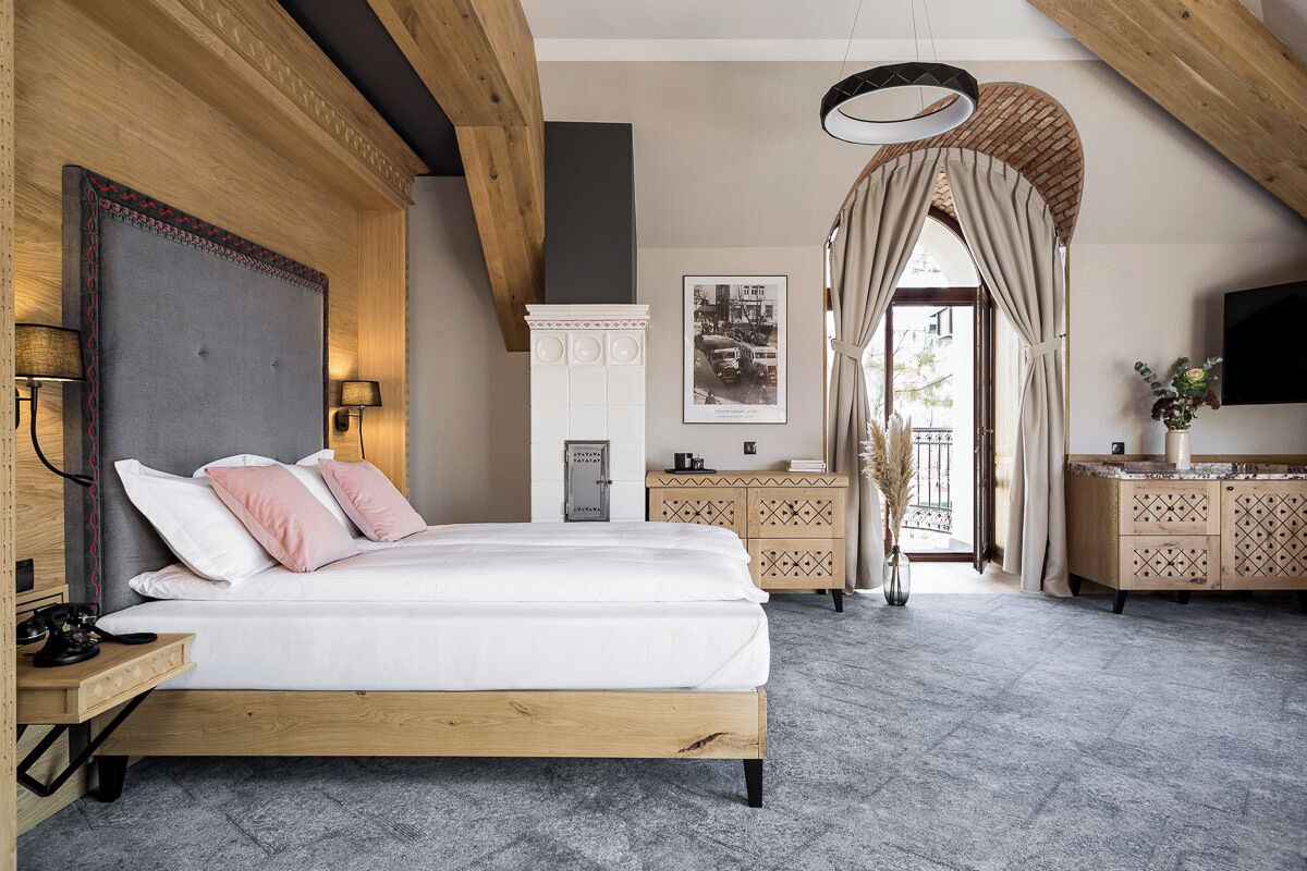 premium double room, 1 queen bed with sofa bed, balcony | 1 bedroom, minibar, in-room safe, desk