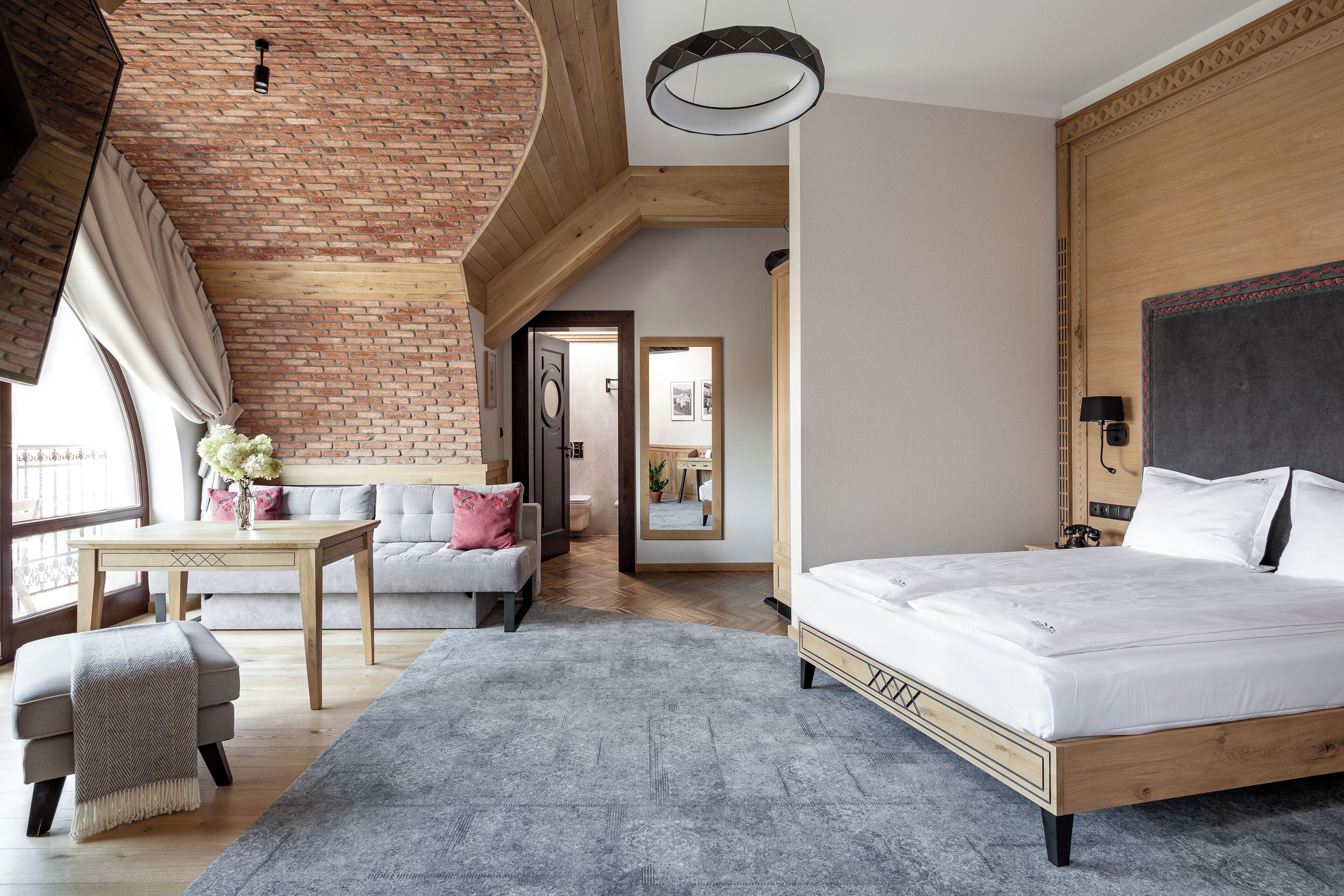 premium double room, 1 queen bed with sofa bed, balcony | 1 bedroom, minibar, in-room safe, desk