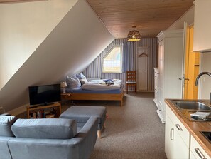 1 chambre, lit de bébé portatif, Wi-Fi, literie fournie