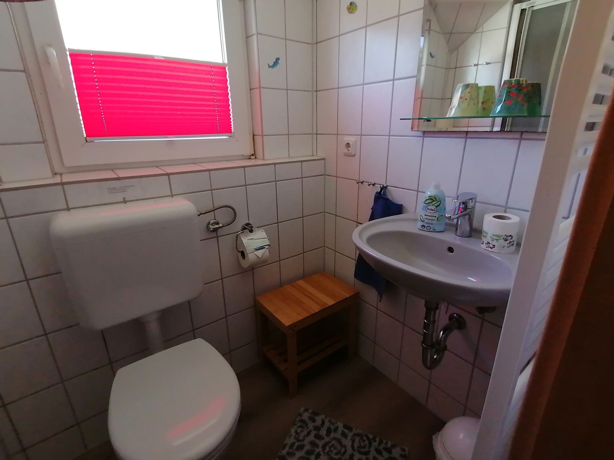 Shower, towels