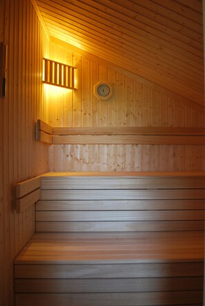 Sauna - Framehouse - 80 sqm ground and at the end of an impasse (Fehmarn OT Lemkendorf)