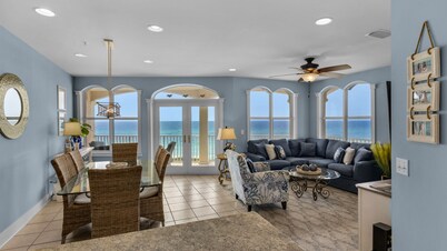 180 degree views of the white sugar sand beaches + Free Attraction Tickets!