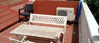 Typical Spanish house in a quiet corner with two terraces