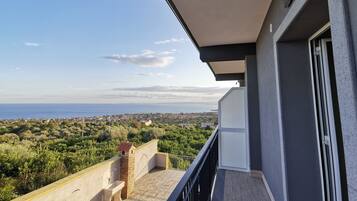 Camera doppia, accessibile ai disabili | Vista balcone