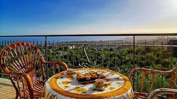 Vue depuis le balcon