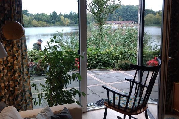 wunderschöner Blick auf den Herrenteich