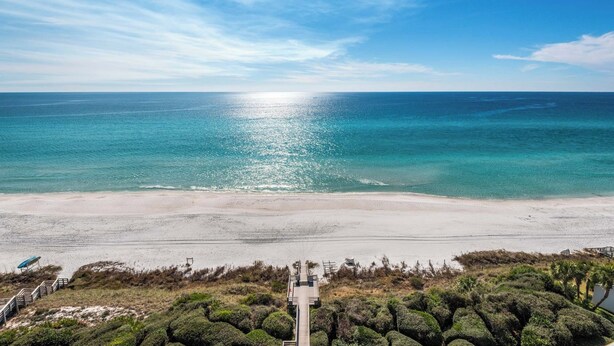 Accommodatie ligt op het strand