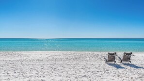 On the beach
