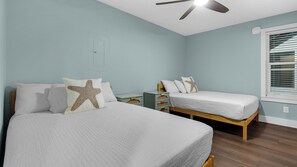 2 dormitorios, tabla de planchar con plancha, wifi gratis y ropa de cama