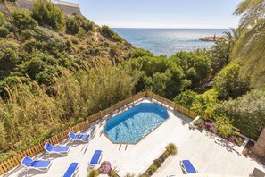 Una piscina climatizada