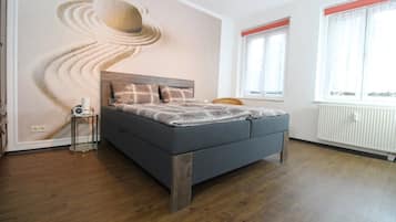 1 Schlafzimmer, kostenloses WLAN, Bettwäsche