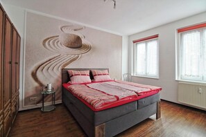 1 chambre, accès au Wi-Fi (inclus), literie fournie