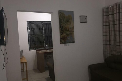 Cozy riverbank house