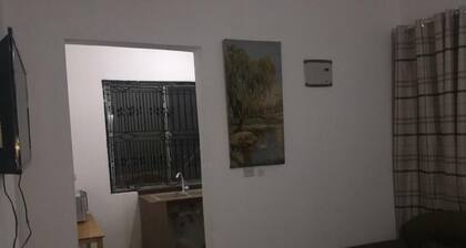 Cozy riverbank house