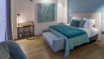 Suite Studio 1 « Côté Cour » | 1 habitación, ropa de cama de alta calidad y camas con pillow-top