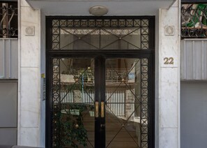 Entrée de l’hébergement