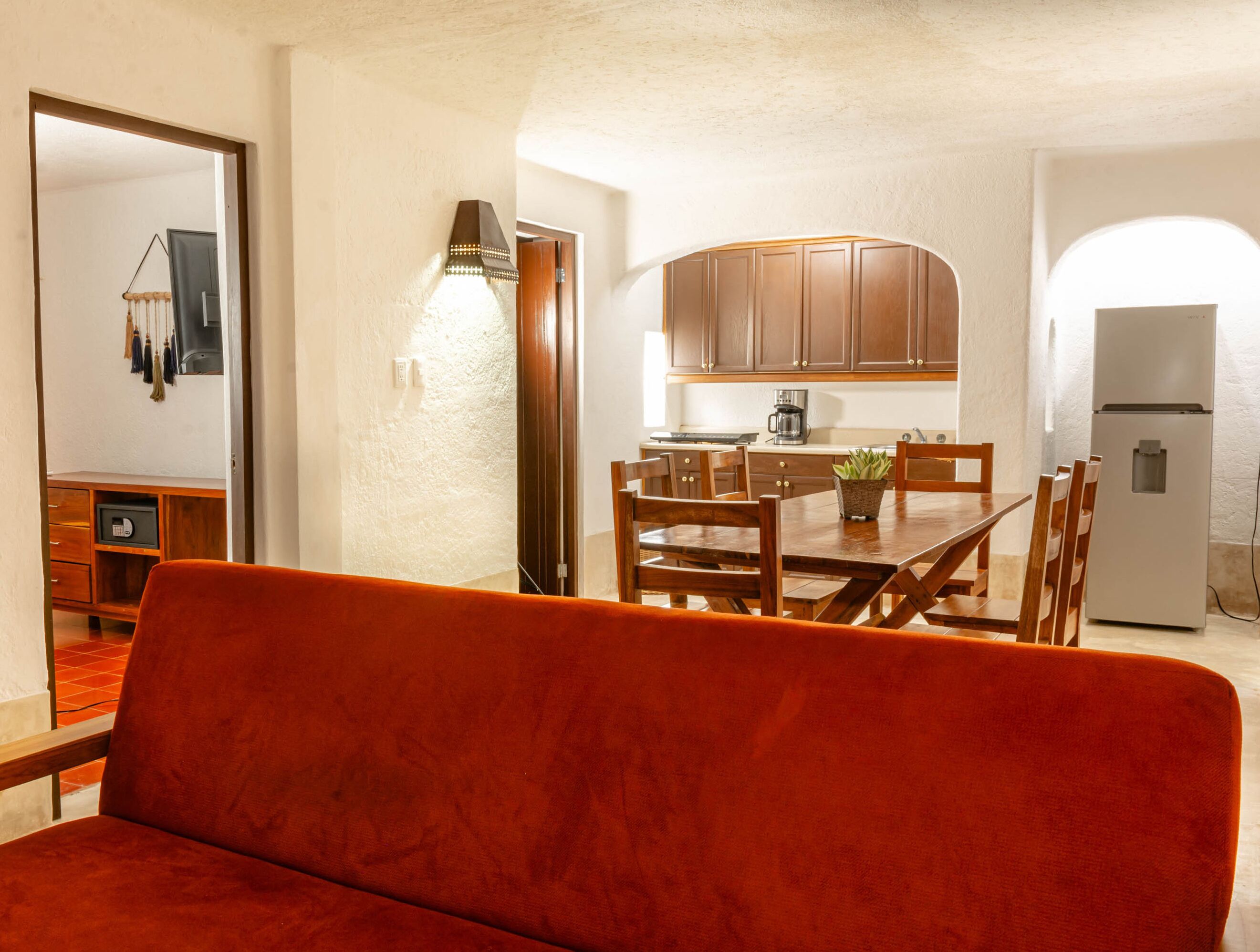 superior suite | living area | 43-inch smart tv with digital channels, tv