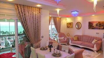 40-inch LCD TV with satellite channels, TV