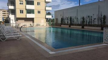 Seasonal outdoor pool